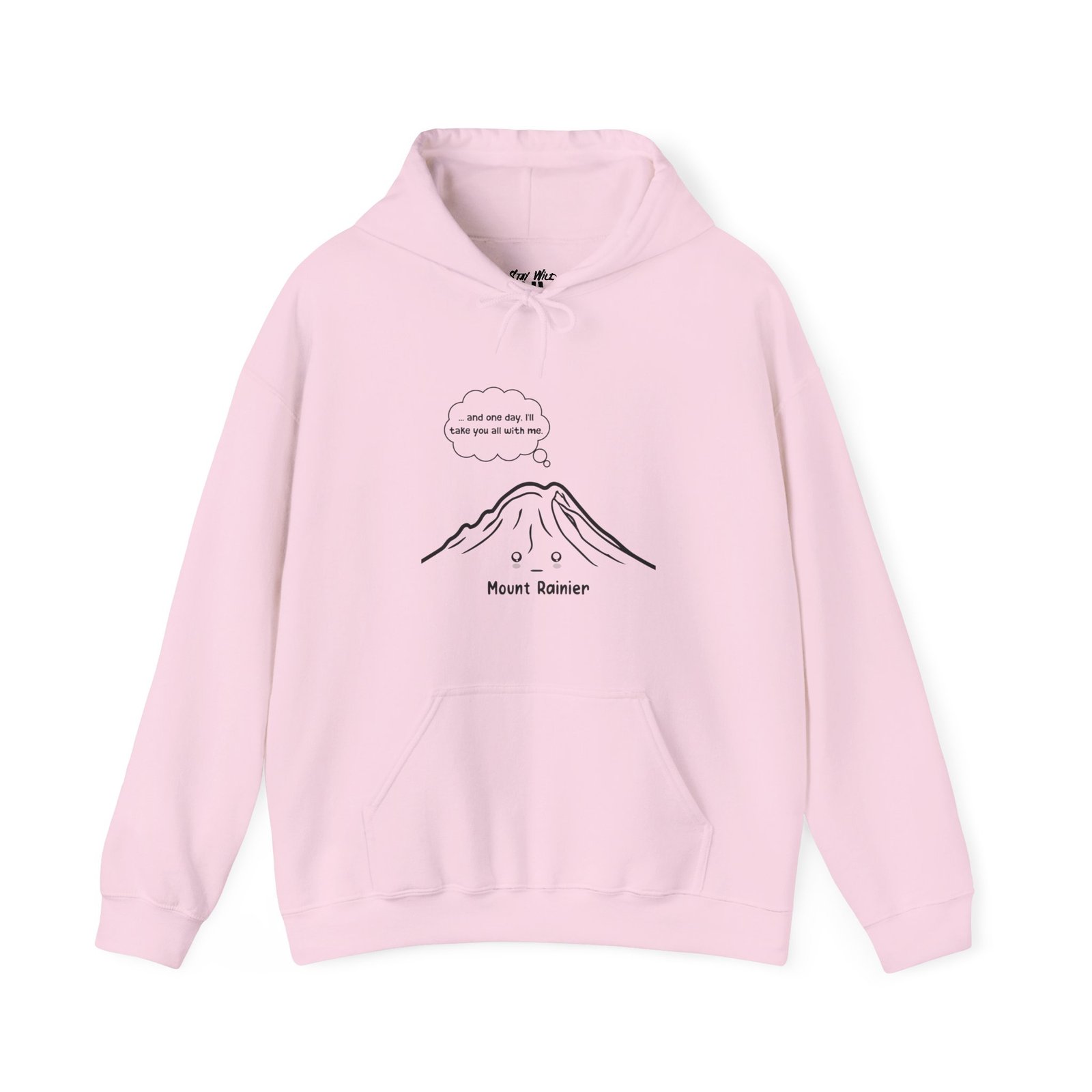 Mount Rainier Dark Humor | PNW Hiking Sweater | Unisex - Hoodie - Image 10