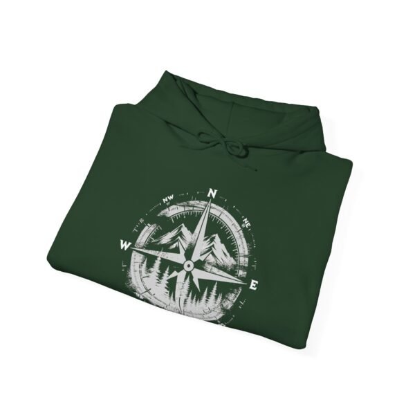 Wander North Compass | Pacific Northwest Vibes | PNW Hooded Sweater Unisex - Hoodie - Image 19