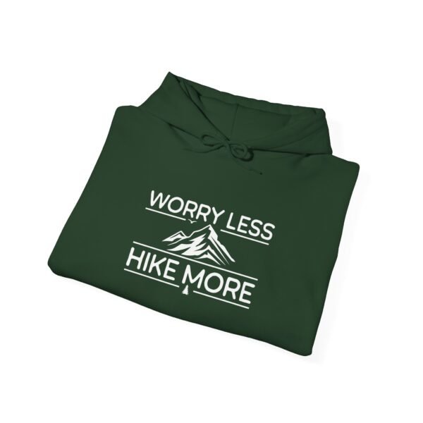Worry Less Hike More | Funny Hiking Sweater | Pullover Sweatshirt Unisex - Hoodie - Image 12