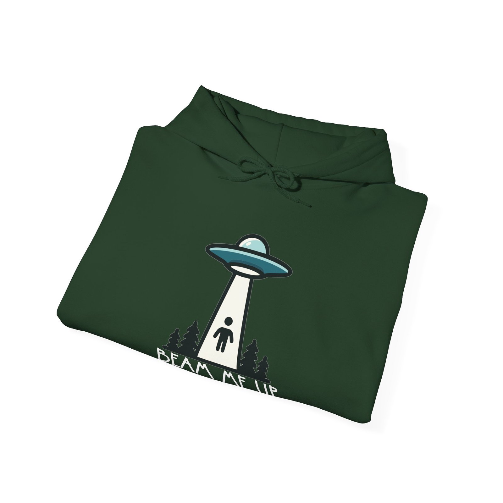 Beam Me Up I've Had Enough | Alien Hoodie | UFO Sweater | Unisex - Hoodie - Image 12
