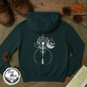 Cosmic Wilderness | Space Hoodie | Sacred Geometry | Unisex – Hoodie