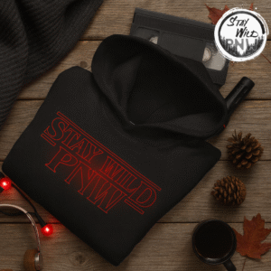 Stay Wild PNW Special Edition Retro | Retro Sweater | Retro Vibes | Unisex – Hoodie