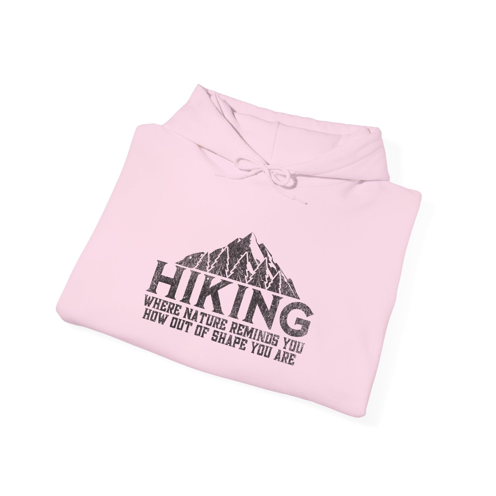 Hiking Humor Hoodie – Out of Shape Edition | Funny Hiking Sweater | Unisex - Hoodie - Image 11