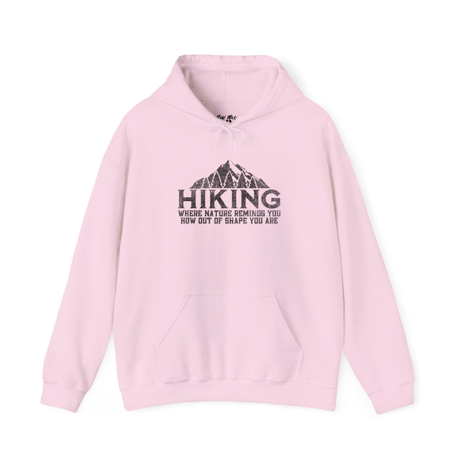 Hiking Humor Hoodie – Out of Shape Edition | Funny Hiking Sweater | Unisex - Hoodie - Image 10