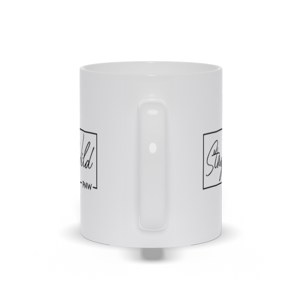 Stay Wild PNW Signature Script | Pacific Northwest | Coffee Mug - Mugs - Image 4