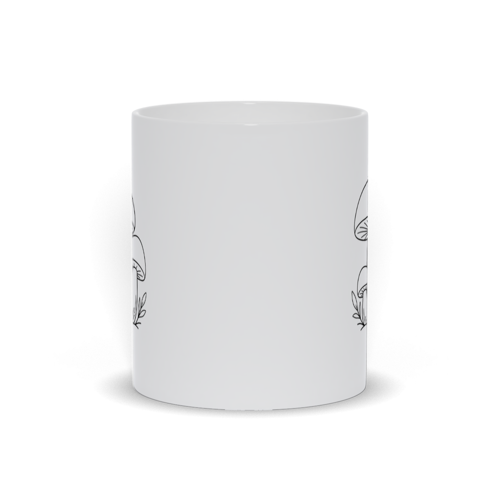 Mushroom Foraging | PNW Coffee Cup | Simple Mushroom Logo - Mugs - Image 5