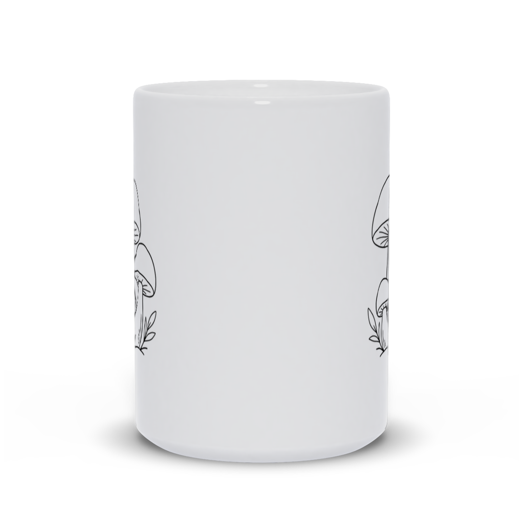 Mushroom Foraging | PNW Coffee Cup | Simple Mushroom Logo - Mugs - Image 8