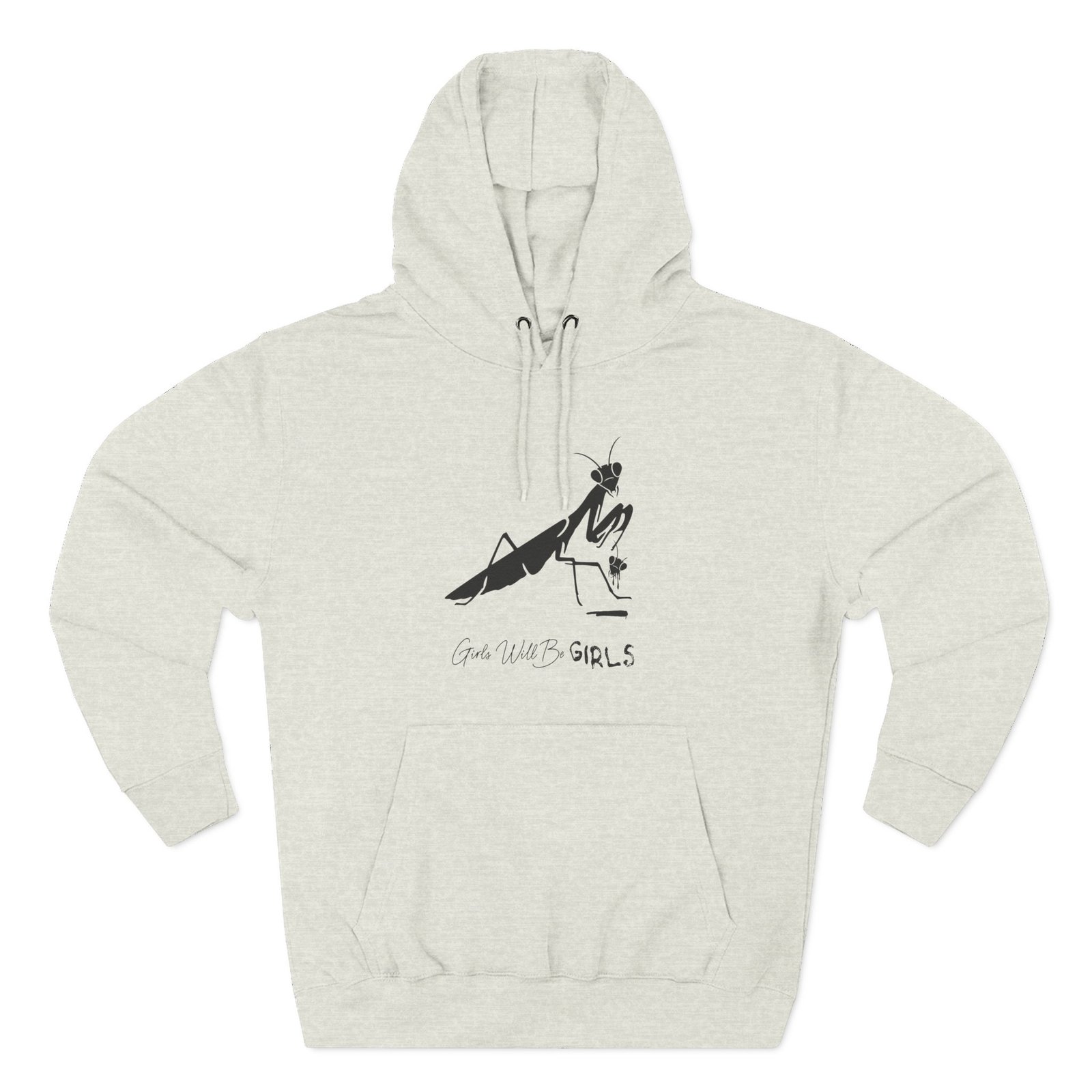 Girls Will Be Girls Praying Mantis | Dark Humor Nature Sweatshirt - Hoodie - Image 4