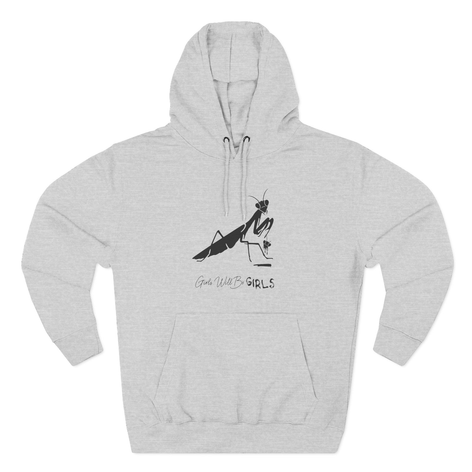 Girls Will Be Girls Praying Mantis | Dark Humor Nature Sweatshirt - Hoodie - Image 2