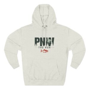 PNW The Run Hoodie | Salmon Run Season Hooded Sweatshirt | PNW Unisex – Hoodie