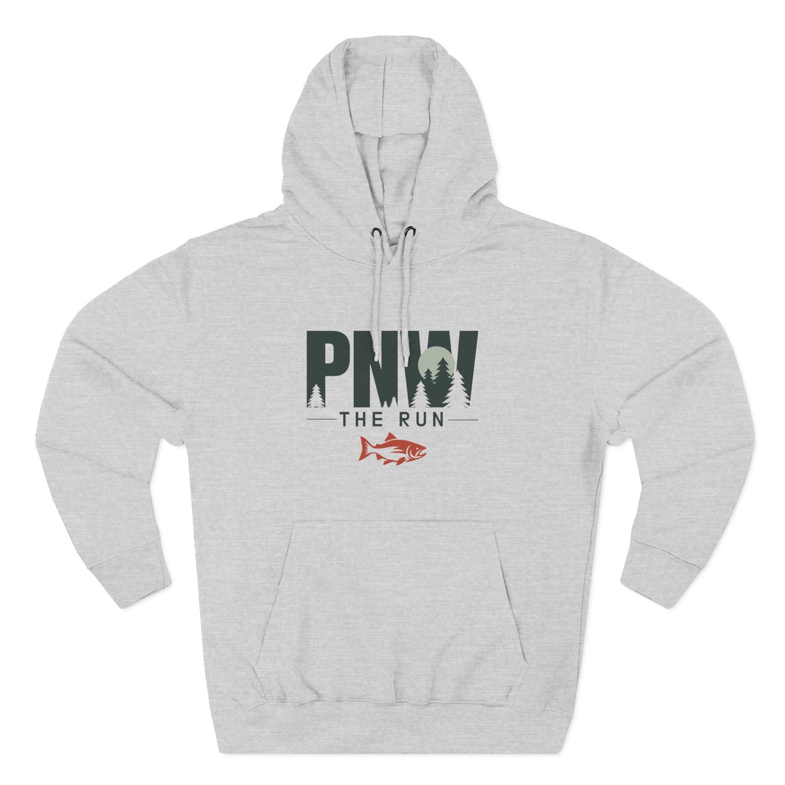 PNW The Run Hoodie | Salmon Run Season Hooded Sweatshirt | PNW Unisex - Hoodie - Image 8