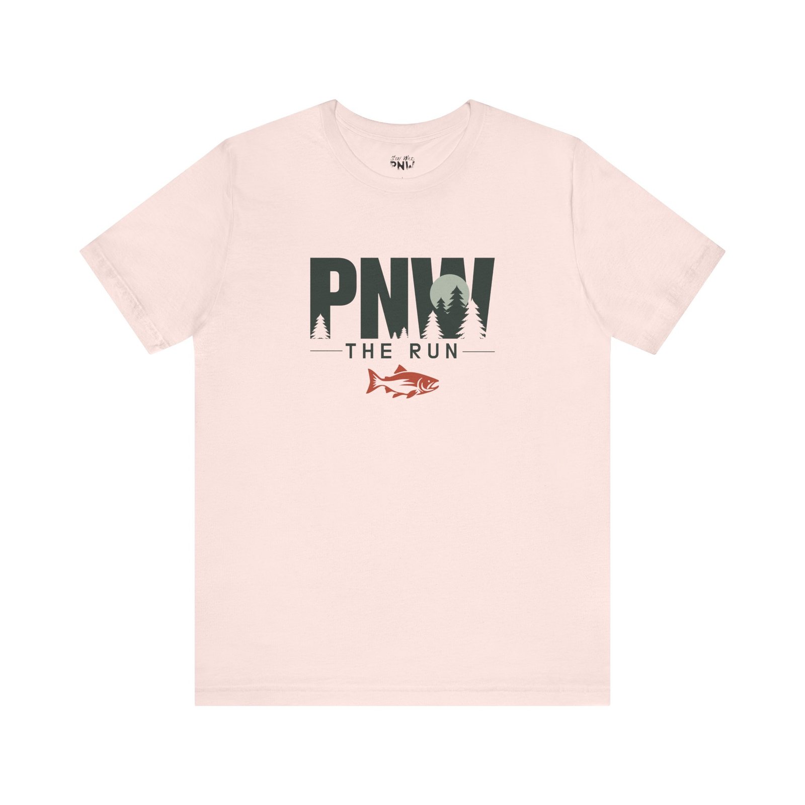 PNW The Run Shirt | Salmon Run Season Tee | PNW Salmon Viewing Gift - Shirt - Image 10